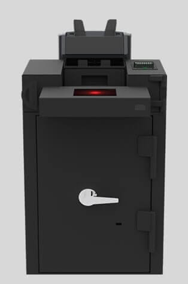 black machine used for cash automation solution